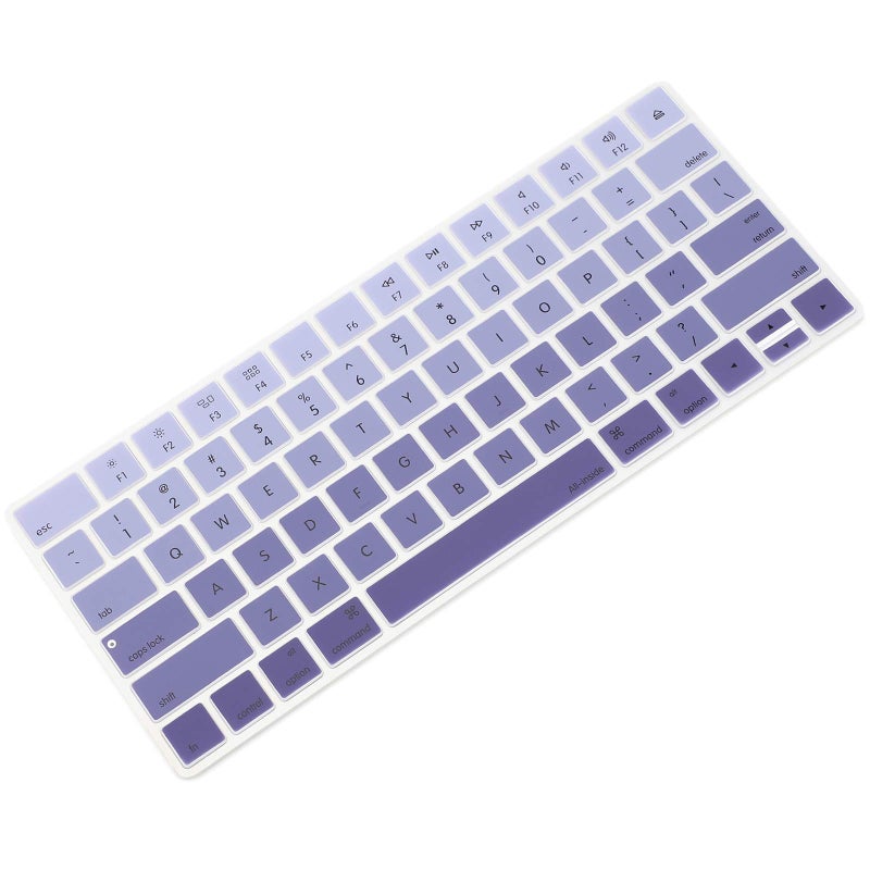 Allinside Ombre Deep Purple Cover for Apple Magic Keyboard (MLA22LL/A) with US Layout - Image 1